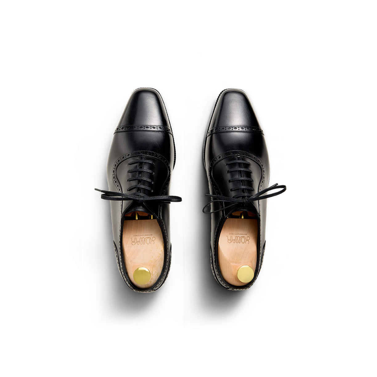 Kollar Brogue Oxfords - Black (BLK)