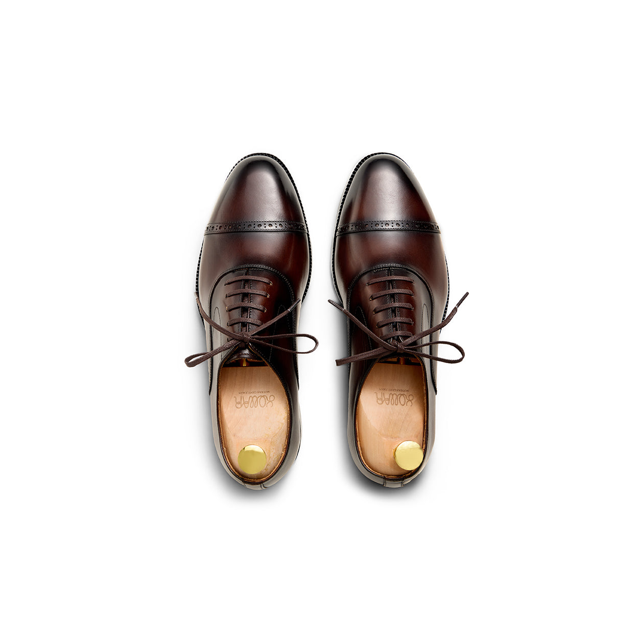 Kollar Captoe Oxfords - Brown (BRN)