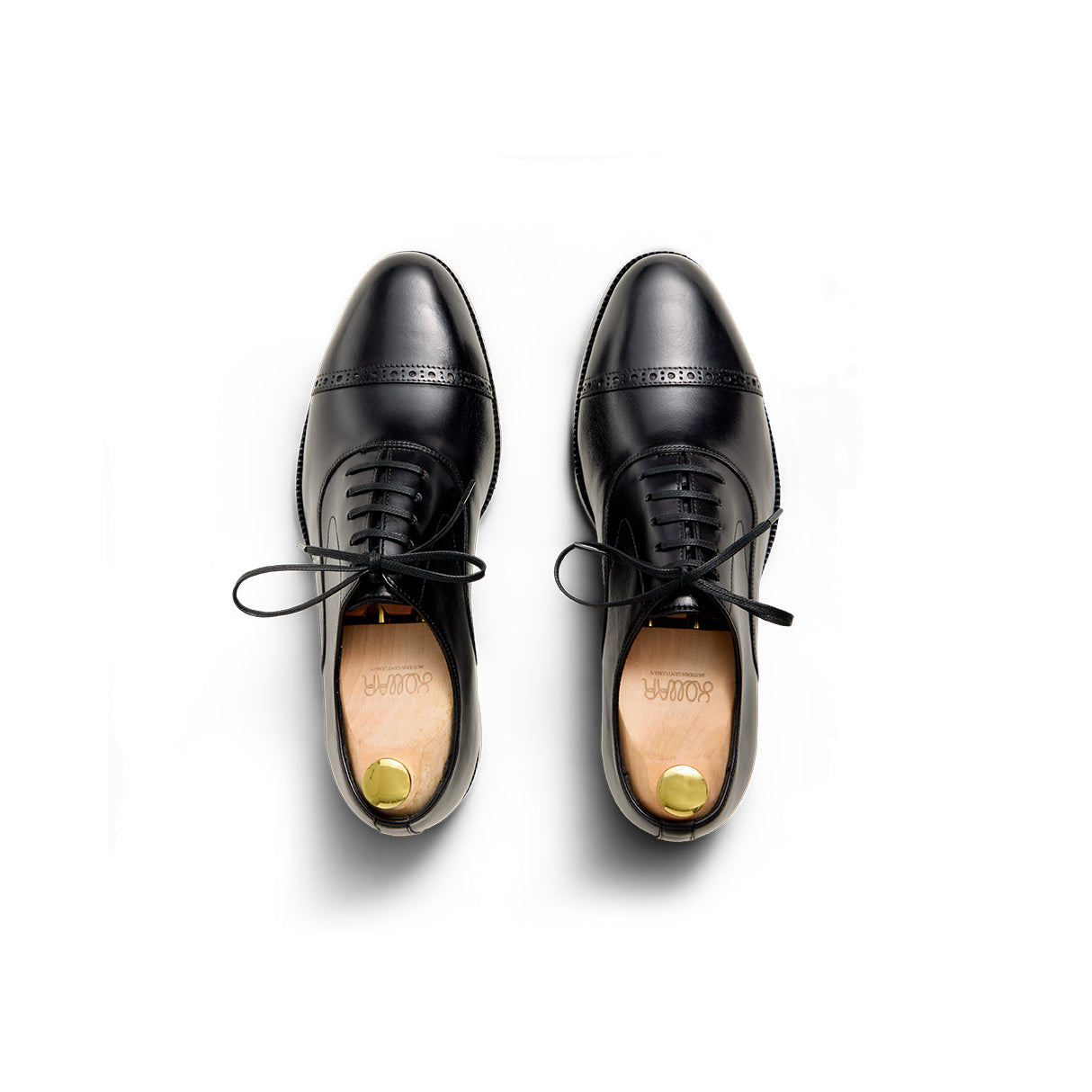 Kollar Captoe Oxfords - Black (BLK)
