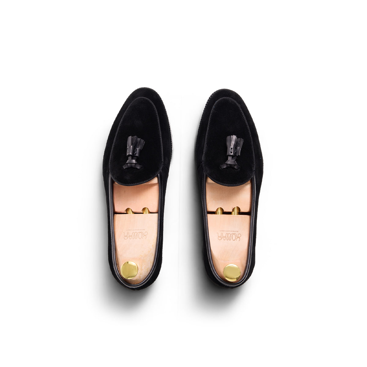 Kollar Tassel Loafers - Black (BLK)