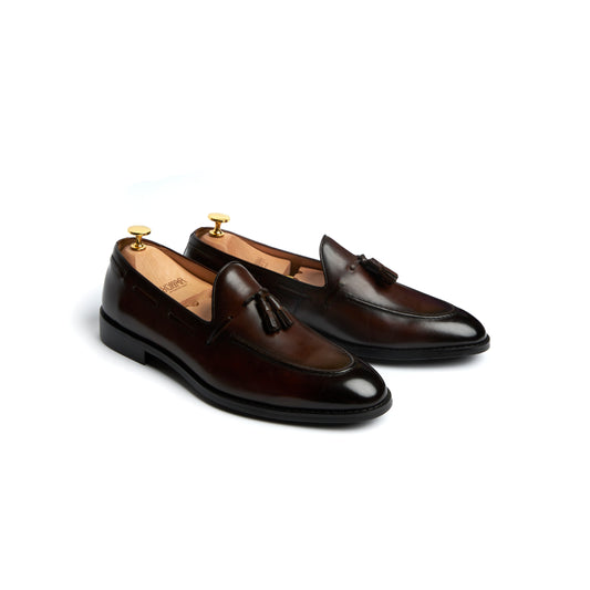 Charlie Tassel Loafers - Brown (BRN)
