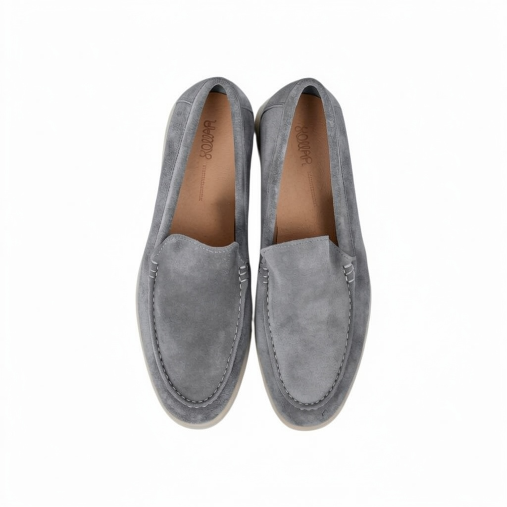 Danny Plain Loafers - Mid Grey (MGY)