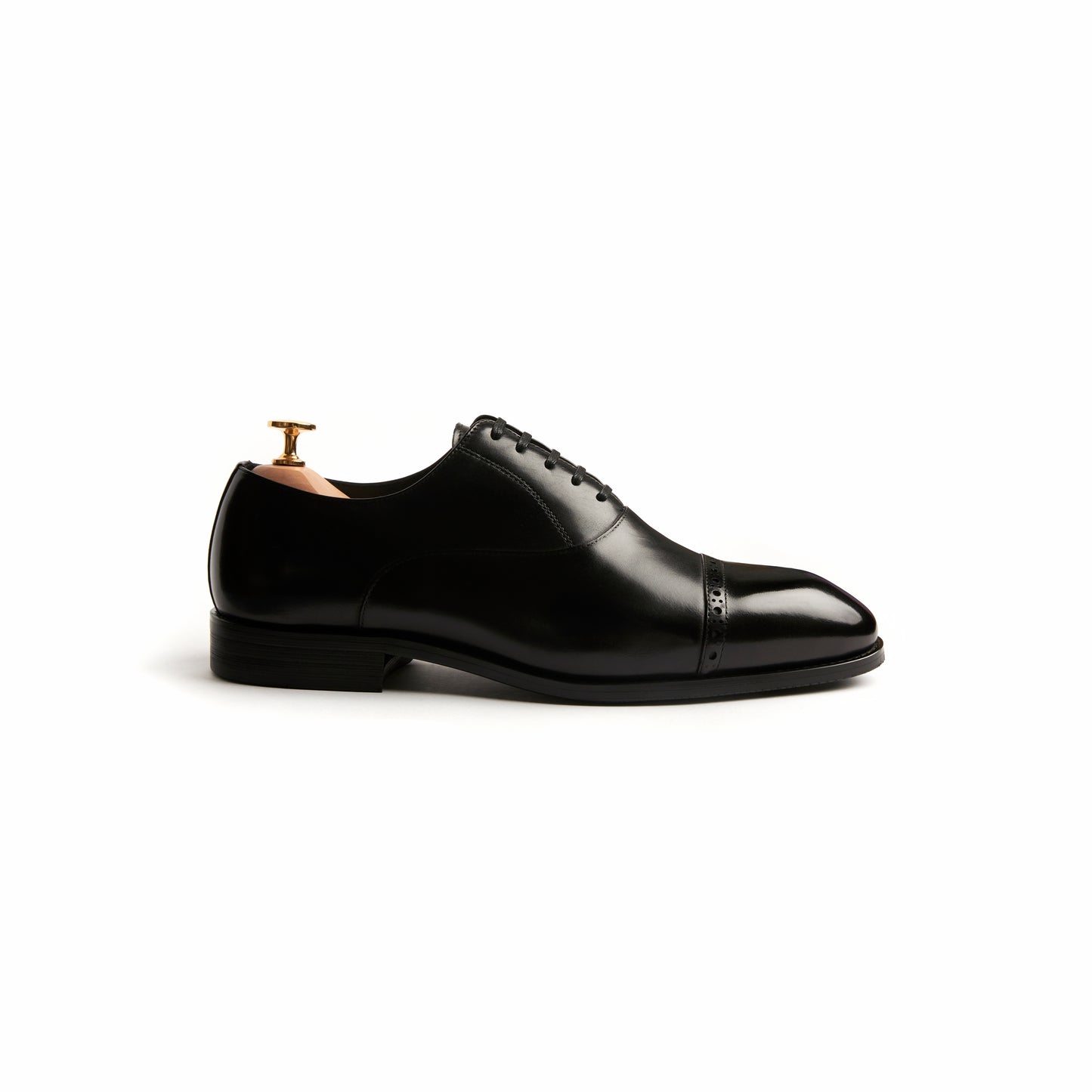 Suitman Brogue Captoe Oxfords - Black (BLK)