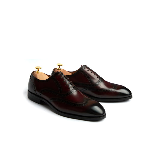 Suitman Wingtip Oxfords - Burgundy (BGD)