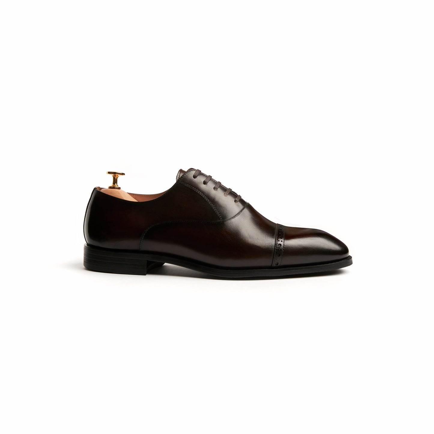 Suitman Brogue Captoe Oxfords - Brown (BRN)