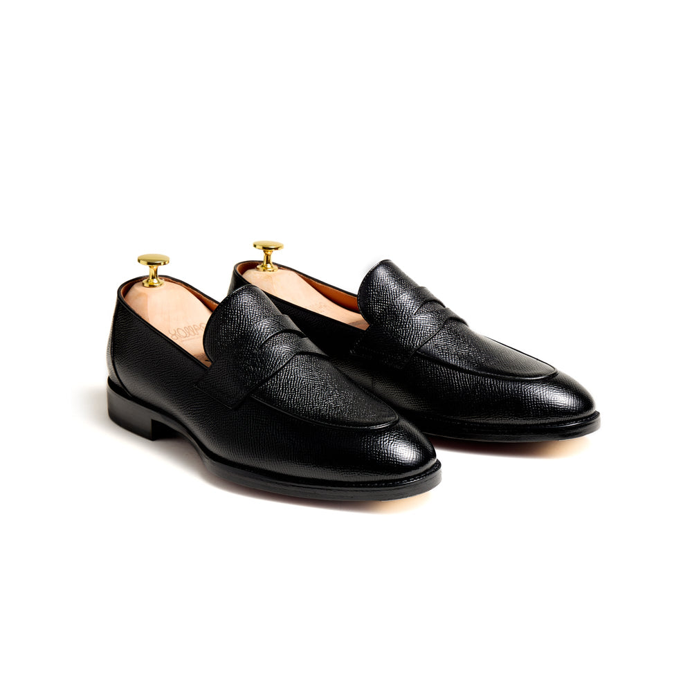 Artisan Penny Loafers - Black (CROC BLK)