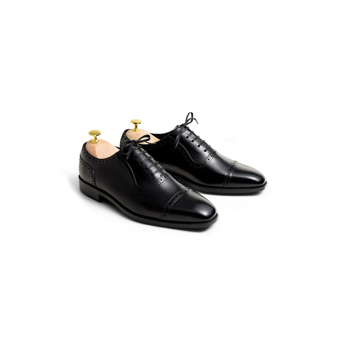 Kollar Brogue Oxfords - Black (BLK)