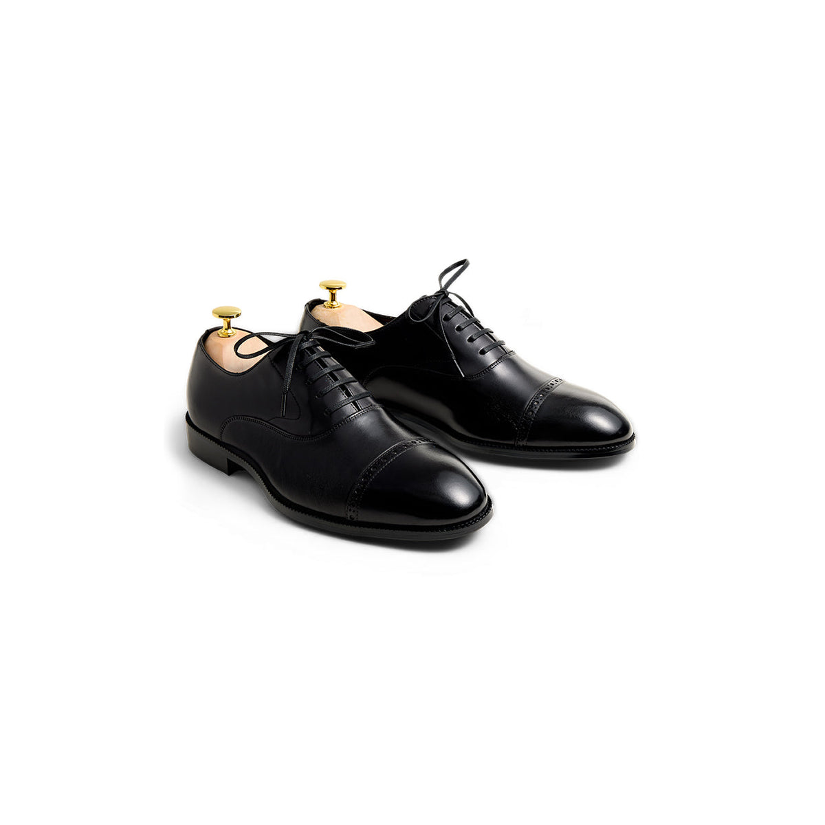 Kollar Captoe Oxfords - Black (BLK)