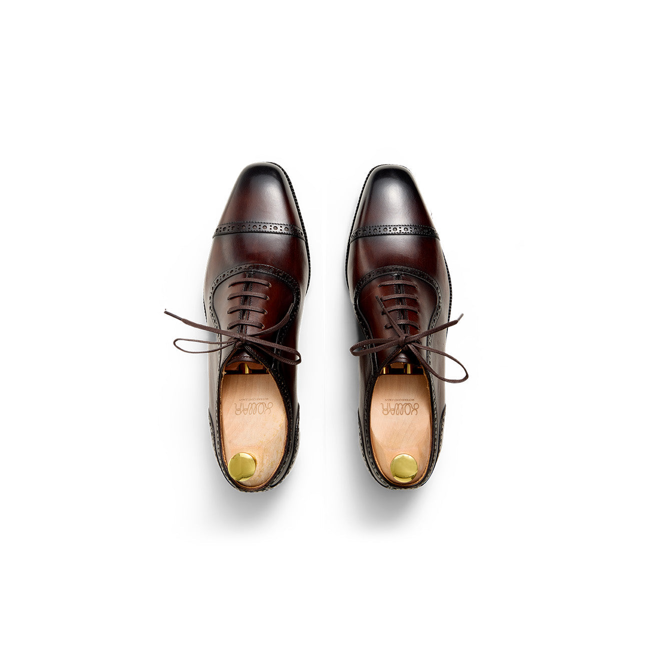 Kollar Brogue Oxfords - Brown (BRN)