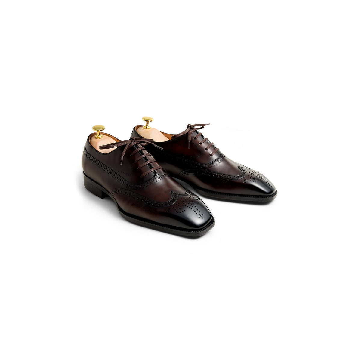 Kollar Wingtip Oxfords - Brown (BRN)