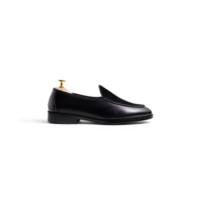 Charlie Plain Loafers - Black (BLK)