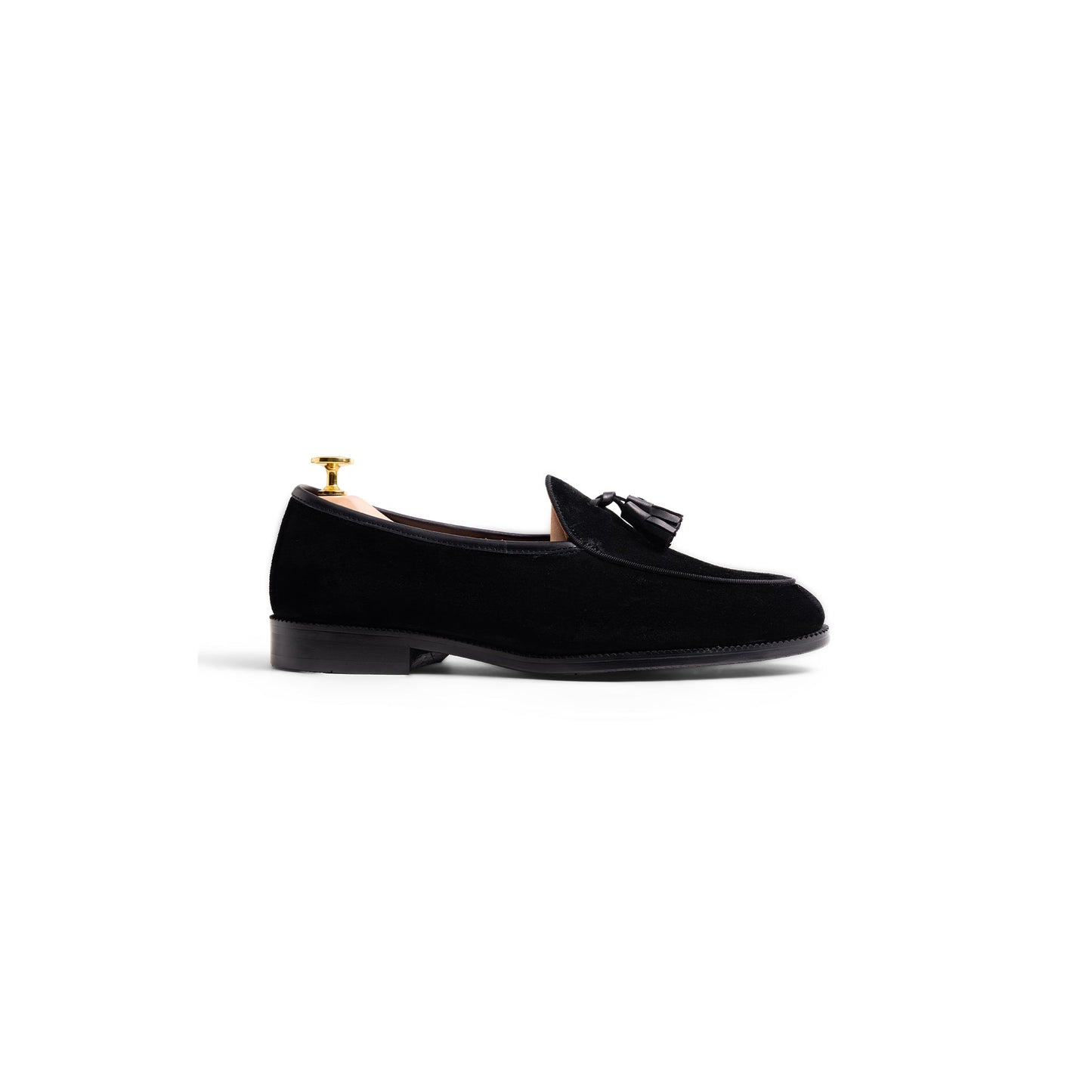 Kollar Tassel Loafers - Black (BLK)