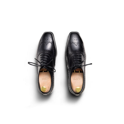 Kollar Wingtip Oxfords - Black (BLK)