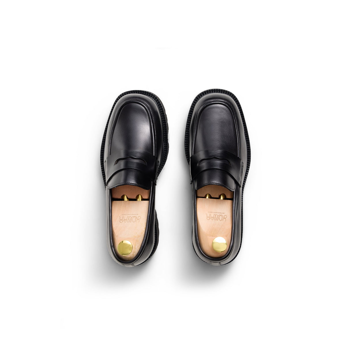 Kollar Square Loafers - Black (BLK)