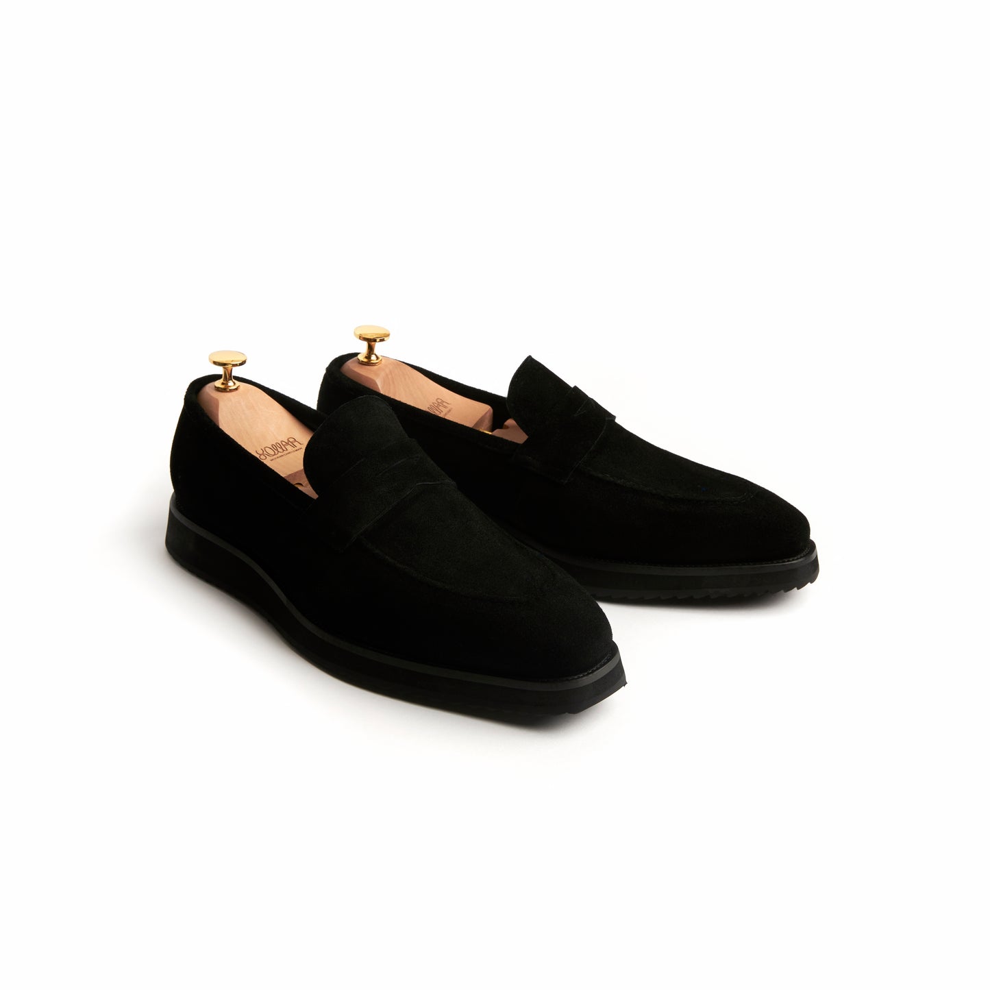 St James Penny Loafers - Black (BLKS)