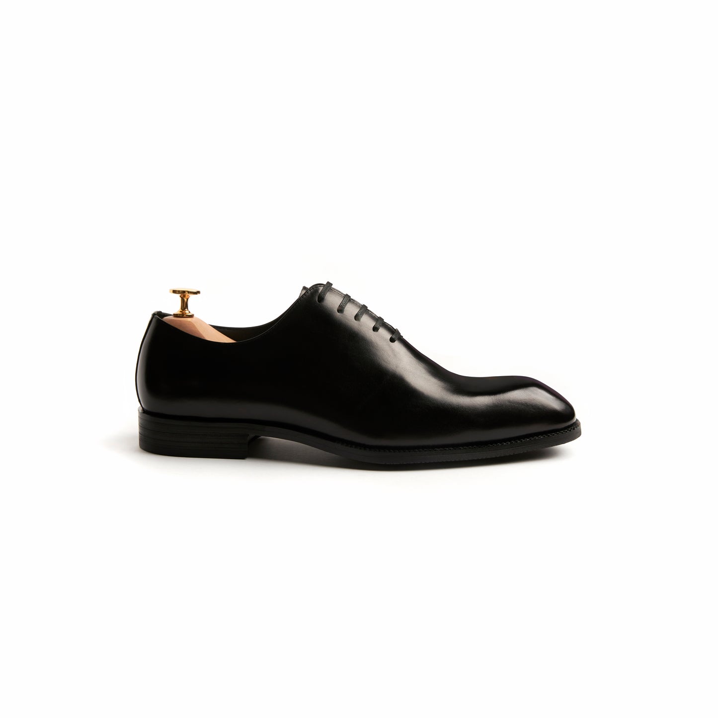 Suitman Plain Wholecut Oxfords - Black (BLK)