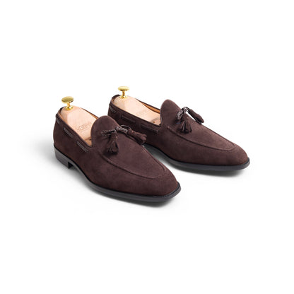 Kollar Velvet Loafers - Chocolate (CHOS)