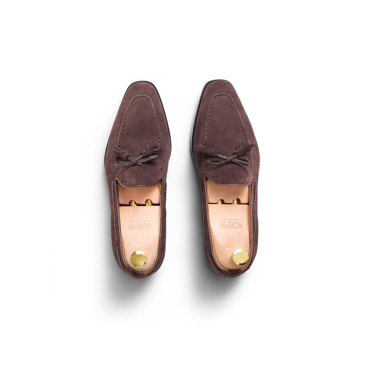 Kollar Velvet Loafers - Chocolate (CHOS)