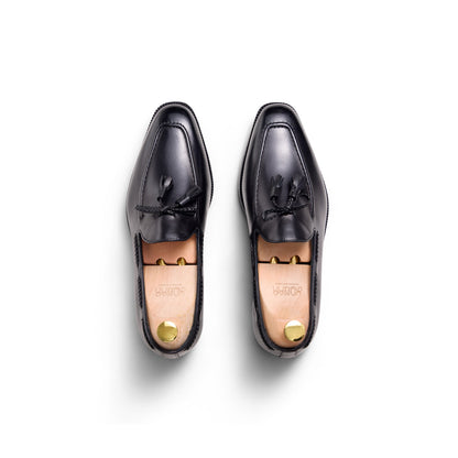 Kollar Velvet Loafers - Black (BLK)