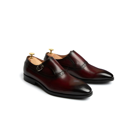 St James Single Monk - Burgundy (BGD)