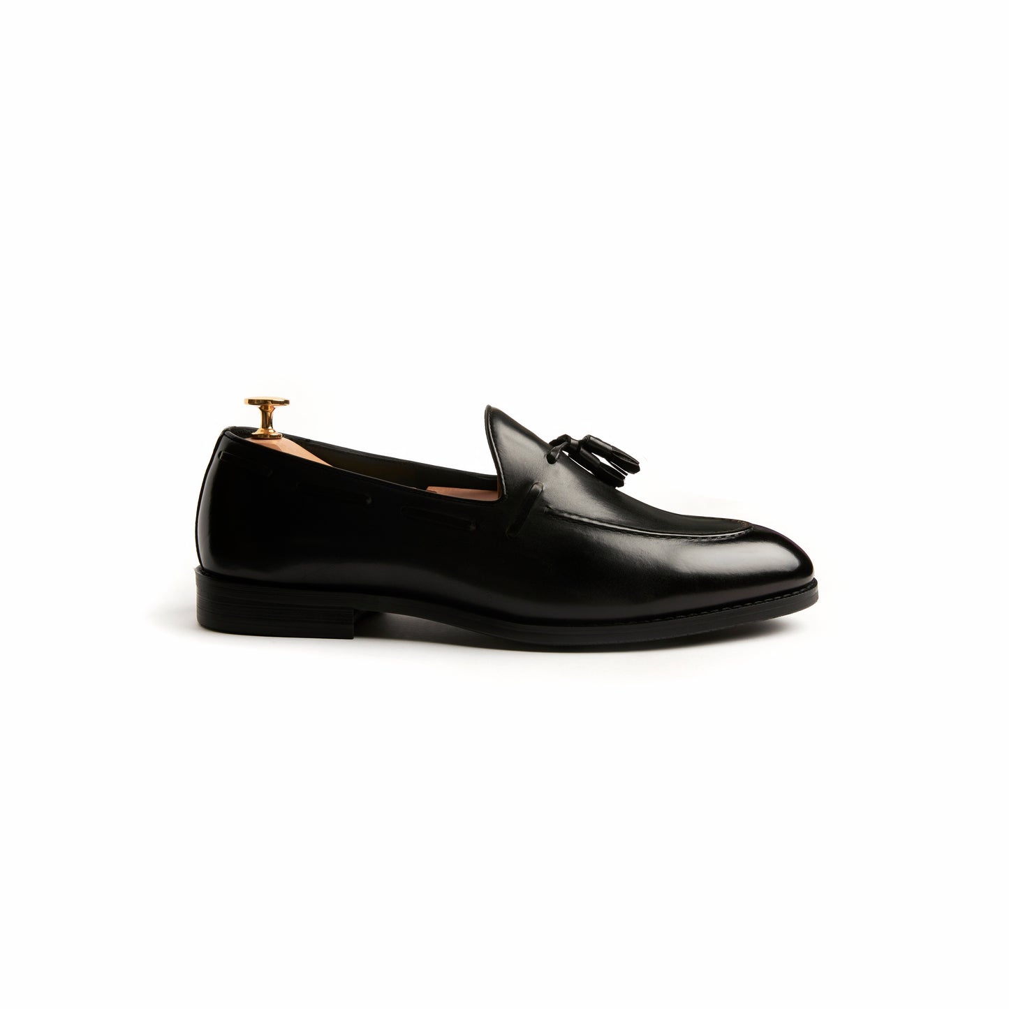 Charlie Tassel Loafers - Black (BLK)