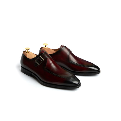 Church Single Monk - Burgundy (BGD)