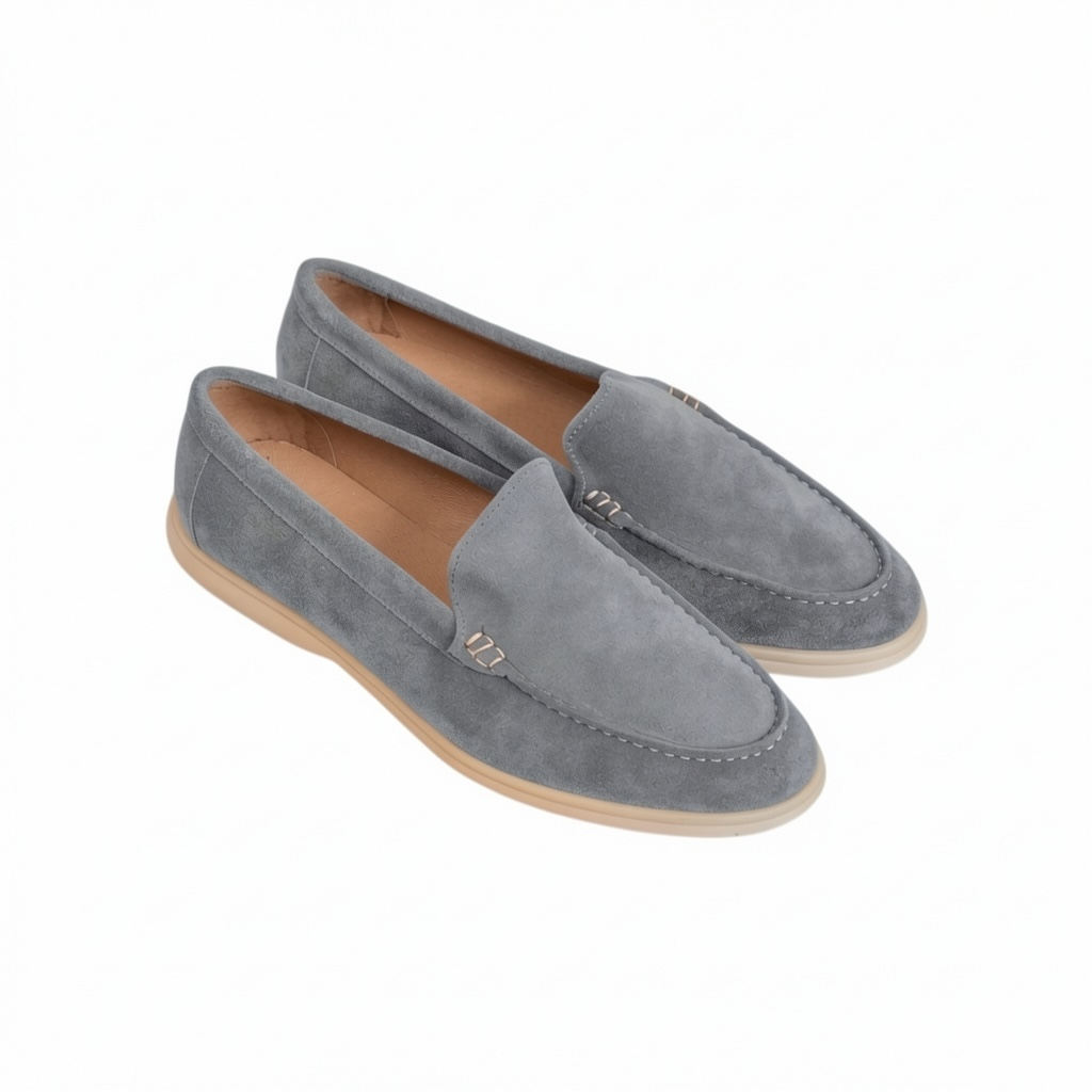 Danny Plain Loafers - Mid Grey (MGY)