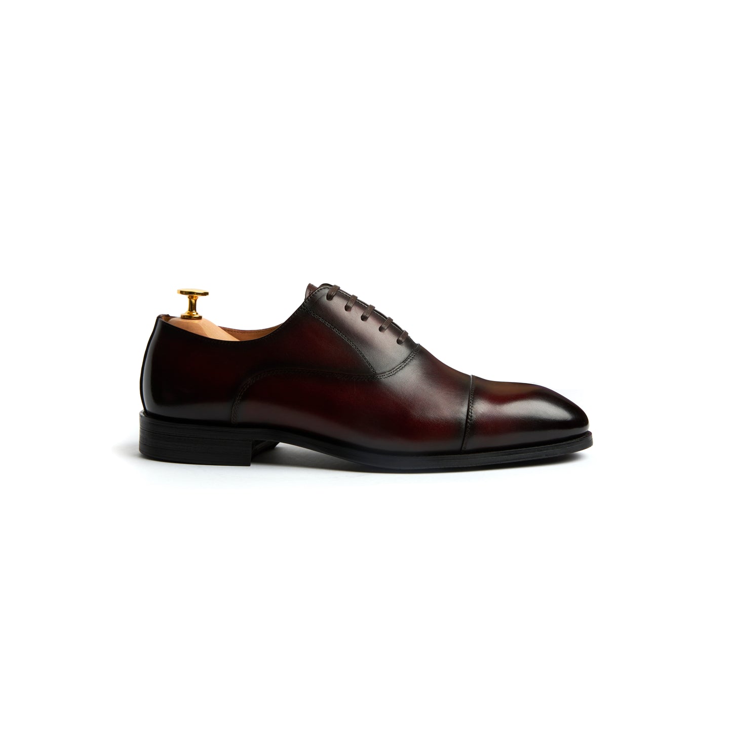 Suitman Captoe Oxfords - Burgundy (BGD)